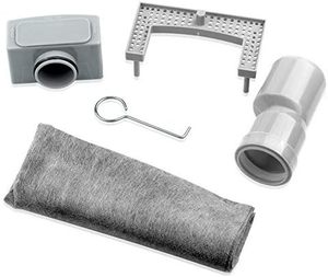Drain de <span class=keywords><strong>douche</strong></span> Siphon de <span class=keywords><strong>douche</strong></span> en acier inoxydable Drain de sol carrelable pour salle de bain avec dispositif de désodorisation et filtre à cheveux - Product Image 6