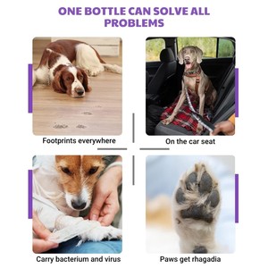 Shampooing en mousse de nettoyage des pattes pour animaux de compagnie pour chiens chats - Product Image 4