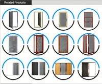 FAXINI Moustiquaire de porte et fenêtre rétractable transparente anti-insectes à double pliage au design moderne et personnalisé
