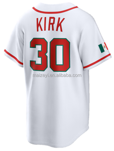 2026 Migliore Qualità Personalizzata Messico # 30 Alejandro Kirk # 16 Jarren <span class=keywords><strong>Duran</strong></span> # Maglia cucita Randy Arozarena numero 56 per il World Baseball Classic - Product Image 3