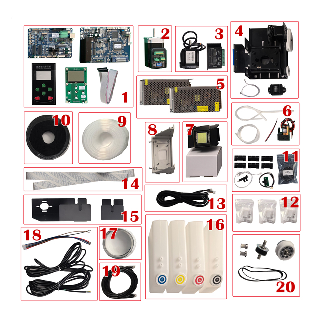 Hoson Sungyang Board Printer Parts DTF Printer Large Format Printer Accessories for I3200 Xp600