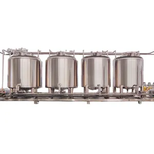 200L 500L 1000L 500L 5000L sistema di produzione di birra artigianale chiavi in mano glicole raffreddamento personalizzato Micro vapore giacca birreria attrezzatura CIP Pub