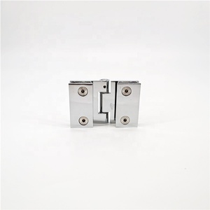 مفصلات سوداء لتركيب 8-12 من الزجاج إلى الجدار لـ ، - Product Image 3