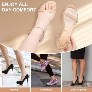 Подпорка для обуви при обезболивании нейромы Mortons (2 пары, бежевый) - Product Image 1