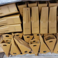 Pièces de rechange pour engins de construction lourds : Dents de godet et dents de déchiqueteur 9W2452 en acier allié neuf, certifiées ISO9001, garantie 1 an