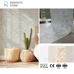 Revêtement d'intérieur commercial d'hôtel en pierre flexible texturée abstraite, marbre litchi, plan de travail de cuisine, léger, imperméable - Product Image 2