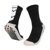 Chaussettes de sport de football athlétiques respirantes antidérapantes antidérapantes