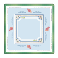 Grand tapis de mahjong en néoprène épais antidérapant et insonorisant pour jeux de cartes, de société et de tuiles
