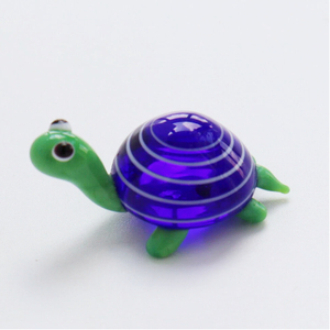 Murano Handmade Mini <strong>Glass</strong> Sea <strong>Turtle</strong> Figurine Home Decoration Little Crystal Animals - Product Image 1