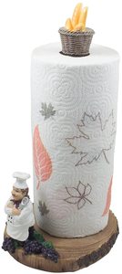 Chef francese <span class=keywords><strong>Pierre</strong></span> Porta Asciugamani di Carta per Cottage Cucina Decor - Product Image 4