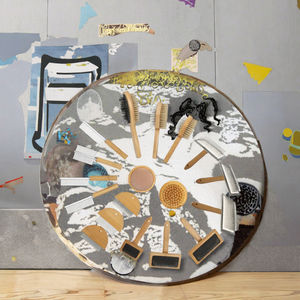 猫と犬のグルーミング用高級ゴム製ペットスリッカー脱毛ブラシ - Product Image 2