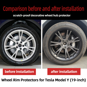 Tesla Odel-Talón rotector 4 P19 19 19 Inch UB AP para esesla oodel 3/2019 2024-Car Heel talón AP utomobile ububcap ll Ull - Product Image 2