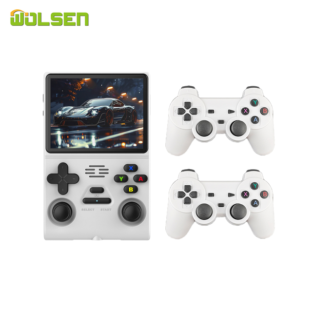 2026 New M18 Pro Handheld Game Console with Two Wireless Gamepads HD TV Compatible 3500mAh Retro Arcade Stick Video Game Player