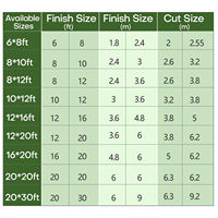Pissenlit Heavy Duty Toile Résistant À L'eau Bâche 16 Oz Toile Bâche Couverture pour Patio Jardin Toit
