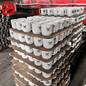 Nhà máy cung cấp trực tiếp giá rẻ giá đẹp giáng sinh Mugs với nắp và muỗng Cốc gốm - Product Image 6