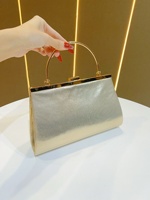 2026 Goldene Clutch-Handtaschen für Damen, Abendtaschen mit Kette, Umhängetasche, Glitzernde Clutches, Formelle Party-Handtasche, Quadratische Handtasche