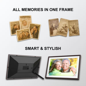 Marco DE FOTOS OEM Wifi Digital con rotación automática de retrato y paisaje con memoria integrada de 16GB marco de fotos Digital pantalla táctil - Product Image 5