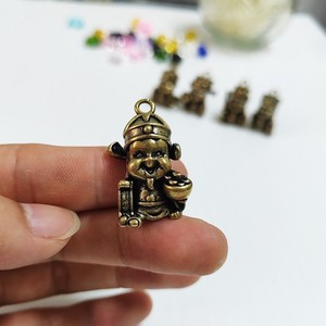 KI tengqiao - Adornos Decorativos de Cobre de Cinco Vías con Diseño de Dios de la Riqueza para Sala de Estar y Dormitorio, Amuleto de Buena Suerte - Product Image 3