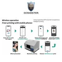 OCAMaster CH-03 machine d'impression UV intelligente imprimantes numériques à jet d'encre entièrement automatiques et polyvalentes pour le bricolage de cas de téléphone