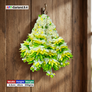 Guirnalda de Flores Artificiales de Fábrica, Pequeña Guirnalda Dhol Ladi Ecológica e Impermeable AFF-Garland-9.4 Precio Rs.1000/10 piezas - Product Image 3
