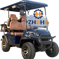 Nouvelle Voiturette de Golf Électrique 4 Places Personnalisée de l'Usine Chinoise – Tendance, Confortable, Batterie Lithium 60V, Certifiée CEE