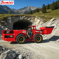 Décapeur de roues Tuoxing TC-100E avec câble de 100 m et capacité de 1 m³, service personnalisé, chargeur électrique articulé souterrain Yantai