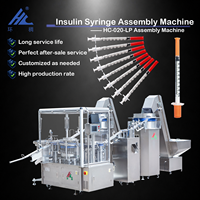 Vente directe usine HuanChou HC-020-LP Machine d'assemblage de seringues à insuline Composants PLC Garantie 1 an Automatique