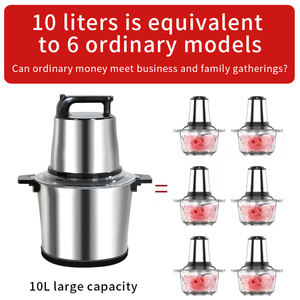 Multipurpose Grinder Multi Function Electric Meat <b>Chopper</b> <b>Blender</b> Stainless Food Processor Multifunction Big Sizes - Product Image 3