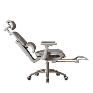 Lazer confortável China fábrica vendas diretas rotativas cadeira ergonômica ajustável escritório aprendizagem cadeira com descanso para os pés - Product Image 6