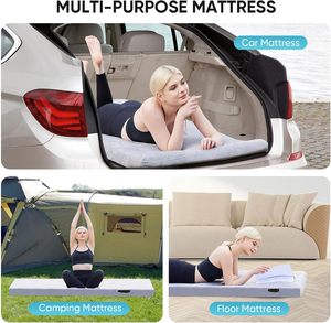 Xách tay nhẹ ngủ Mat <span class=keywords><strong>cot</strong></span> Nệm Pad du lịch Bộ nhớ bọt cắm trại nệm với Túi du lịch - Product Image 3