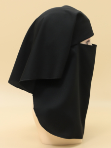 Khimar Niqab mujeres musulmanas bufandas étnicas instantánea media cara cubierta completa velos de oración para Modesto musulmán ropa islámica Hijabs - Product Image 3