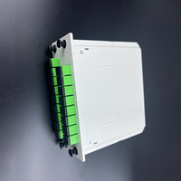Cassette Plc Splitter Ftth Fiber Optic Terminal Box 1x16 Fiber Optic Plc Abs Fiber Optic Splitter Plc