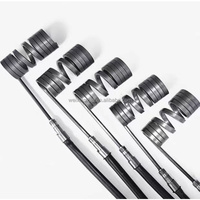 Bobine chauffante à ressort en acier inoxydable 220V avec thermocouple J/K pour machine de moulage par injection, chauffage de buse, puissance personnalisée