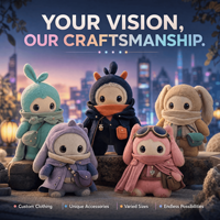 Mascotte en peluche Néon Sky Guardian, jouet en peluche personnalisé, animal en peluche, jouet doux, fabricant OEM ODM, cadeau promotionnel d'usine