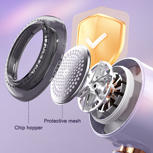 Éliminateur de peluches numérique intelligent avec indicateur de niveau de batterie, rechargeable par USB, design moderne et portable - Product Image 2