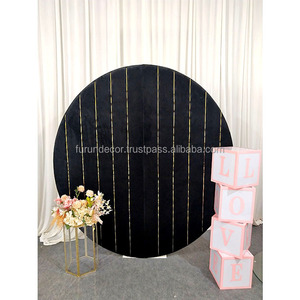 FURUN Shiny <b>Gold</b> <b>Mirror</b> Ball Customized Size Stainless Steel Wedding Backdrop Handmade Durable for Party Events - Product Image 4