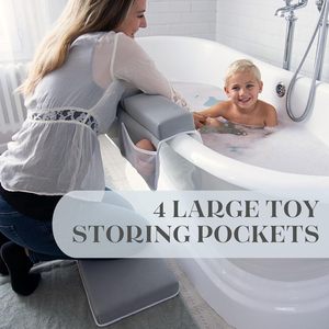 <span class=keywords><strong>Tapis</strong></span> <span class=keywords><strong>de</strong></span> <span class=keywords><strong>bain</strong></span> moderne pour bébés et enfants avec poches, séchage rapide, <span class=keywords><strong>antidérapant</strong></span>, organisateur <span class=keywords><strong>de</strong></span> jouets <span class=keywords><strong>de</strong></span> <span class=keywords><strong>bain</strong></span>, néoprène écologique, genouillère <span class=keywords><strong>de</strong></span> <span class=keywords><strong>bain</strong></span> antidérapante - Product Image 4