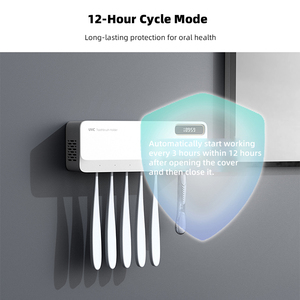 Smart Power Off Toothbrush Sterilizer Box Disinfection Toothbrush Holder <strong>UV</strong>-C Toothbrush <strong>Steriliser</strong> - Product Image 2