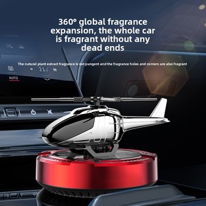 Profumatore <span class=keywords><strong>per</strong></span> Auto a Energia Solare a Forma di Elicottero, <span class=keywords><strong>Deodorante</strong></span> <span class=keywords><strong>per</strong></span> Auto, Mini Decorazione <span class=keywords><strong>per</strong></span> Bocchette d'Aria - Product Image 1