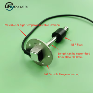 Cấp công nghiệp SAE-5 lỗ thép không gỉ Tank cấp Cảm biến cho nhiên liệu/nước/xăng/chất thải xe tăng với giao phối Cáp - Product Image 2