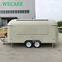 WECARE Bar extérieur Imbisswagen Foodtruck Café mobile Hamburger Hotdog BBQ Churros Camion de restauration rapide Remorque Camion de crème glacée