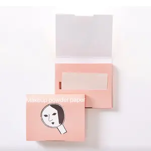 Foglio di polvere assorbente per olio per il viso in carta in polvere per trucco personalizzato dal fornitore giapponese