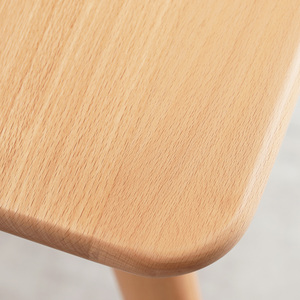 Solid <strong>Wood</strong> Computer <strong>Desk</strong> - 47'' Large Size Office <strong>Desk</strong> with 2 Drawers, Modern Simple Style PC Table - Product Image 5