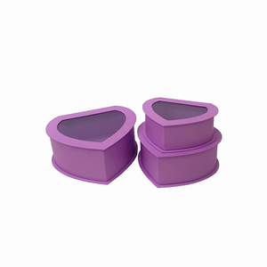 Scatola Regalo a Forma di <span class=keywords><strong>Cuore</strong></span> per San Valentino, in Cartone Ecologico Riciclabile con Finestra Trasparente e Chiusura Magnetica, Ideale per Sushi - Product Image 5