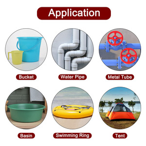 Atacado Preto Isolamento Duct <span class=keywords><strong>Tape</strong></span> PVC Rubberized Pipe Wrap Repair One Sided Super Forte Fita Adesiva À Prova D' Água - Product Image 5