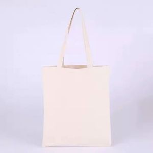 Sac de courses portable en toile personnalisé avec logo sur mesure pour femme – Réutilisable - Product Image 3