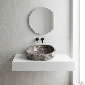 Hermoso Lavabo Irregular Natural Tallado a Mano, de Lujo, para Baño, Hotel y Hogar, Uso en Comedor, Proveedor Mayorista - Product Image 4