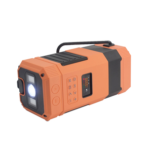 Étanche IPX6 <span class=keywords><strong>Dynamo</strong></span> Manivelle FM Urgence Extérieure Solaire <span class=keywords><strong>Radio</strong></span> Haut-Parleur avec <span class=keywords><strong>Lampe</strong></span> de Camping avec Alarme SOS Sans Fil HiFi Son - Product Image 3