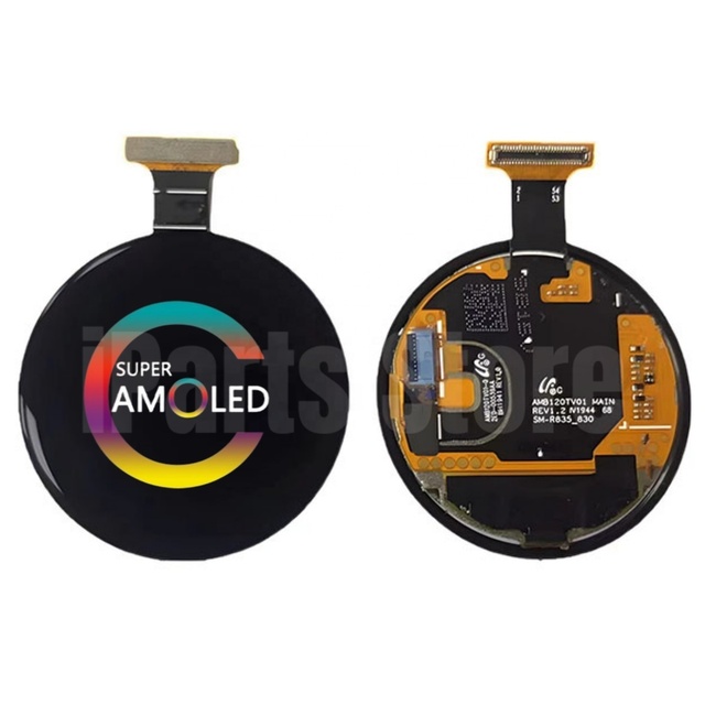 IParts Replacement AMOLED Touch Screen for Samsung Galaxy Watch Active2 44mm 40mm SM-R820 SM-R825 SM-R830 SM-R835 Repair Parts