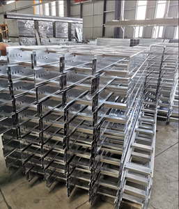 ระบบรางวางสายเคเบิลแบบ Heavy Duty ชุบกัลวาไนซ์แบบจุ่มร้อน ระยะวางสายยาว ระบายอากาศได้ดี สำหรับงานอุตสาหกรรม - Product Image 3